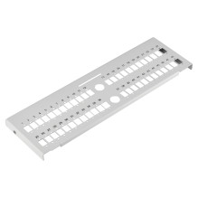 Verteilerplatte 48 SC-Simplex fr Wandverteiler 53604.1V2 ( 32cm )