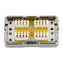 CAT6 STP Junction Box Silver CAT6 STP Junction Box Silver