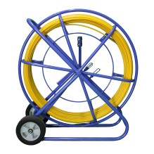 Pilot 8 Mm 50 M Cable Pulling Rod Glass Fibre FRP D. 8 Mm L. 50 M Yellow