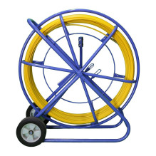 Pilot 8 Mm 100 M Cable Pulling Rod Glass Fibre FRP D. 8 Mm L. 100 M Yellow