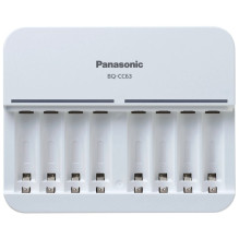 Baterijų įkroviklis - Panasonic Eneloop BQ-CC63 įkroviklis 8 AA / AAA Baterijoms, balta