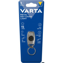 LED Raktų Pakabuko Žibintuvėlis - Varta METAL KEY CHAIN 16603 LED Žibintuvėlis 5 mm 15 Liumenų 15 Valandų