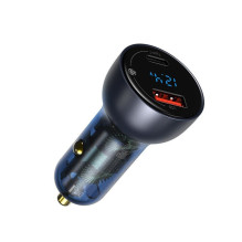 Automobilinis įkroviklis - Baseus 65W Dual USB &amp; USB-C Greitas Įkrovimas