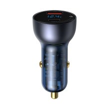 Automobilinis įkroviklis - Baseus 65W Dual USB &amp; USB-C Greitas Įkrovimas