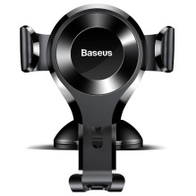 Telefono Laikiklis - Baseus SUYL-XP01 Osculum Gravity Car Mount 63-88 mm Juodas Telefono Laikiklis - Baseus SUYL-XP01 Osculum Gravity Car Mount 63-88 mm Juodas