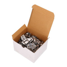 , Steel clamp , for 20mm steel strap, with jags