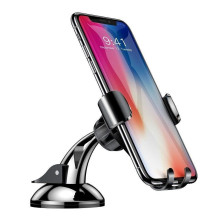 Telefono Laikiklis - Baseus SUYL-XP0S Osculum Gravity Car Mount 63-88 mm Wide Black Telefono Laikiklis - Baseus SUYL-XP0S Osculum Gravity Car Mount 63-88 mm Wide Black