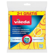 Valymo šluostė - Vileda Ultra Fresh šluostė, 2 + 1 vnt. Valymo šluostė - Vileda Ultra Fresh šluostė, 2 + 1 vnt.