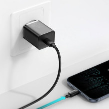 Telefonų Įkroviklis - Baseus 20W USB-C Greitas Įkroviklis Su Daugiau Nei Vienu Išėjimo Įtampa - Balta