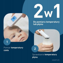Termometras - Omron Gentle Temp 730 bekontaktis infraraudonųjų spindulių termometras Termometras - Omron Gentle Temp 730 bekontaktis infraraudonųjų spindulių termometras