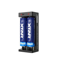 Baterijų Įkroviklis - Xtar MC2 USB-C 3.7V Li-ion Dual Channel 0.5A Juodas Baterijų Įkroviklis - Xtar MC2 USB-C 3.7V Li-ion Dual Channel 0.5A Juodas