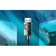 HDMI Kabelis - Ugreen HD119 2M 4K 60Hz 18 Gb / s Juodas HDMI Kabelis - Ugreen HD119 2M 4K 60Hz 18 Gb / s Juodas