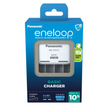 Akumuliatorių Įkroviklis - Panasonic Eneloop Eko BQ-CC51 NiMH Įkroviklis 2 / 4 R6 / AA arba R03 / AAA Akumuliatoriams Ju Akumuliatorių Įkroviklis - Panasonic Eneloop Eko BQ-CC51 NiMH Įkroviklis 2 / 4 R6 / AA arba R03 / AAA Akumuliatoriams Ju