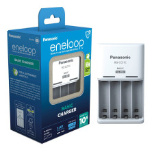 Akumuliatorių Įkroviklis - Panasonic Eneloop Eko BQ-CC51 NiMH Įkroviklis 2 / 4 R6 / AA arba R03 / AAA Akumuliatoriams Ju Akumuliatorių Įkroviklis - Panasonic Eneloop Eko BQ-CC51 NiMH Įkroviklis 2 / 4 R6 / AA arba R03 / AAA Akumuliatoriams Ju