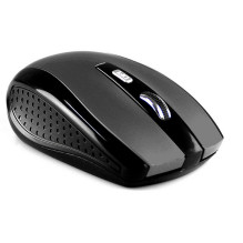 Belaidė Kompiuterio Pelė - Media-Tech MT1113T Titanium 2,4 GHz 800 / 1 200 / 1 600 DPI 2×AAA Baterijos