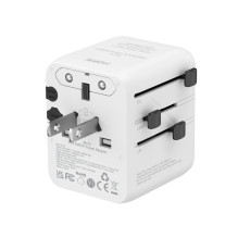 Adapteris - Morre M470 20W 2xUSB-C 1xUSB-A Kelioninis Įkroviklis Juodas