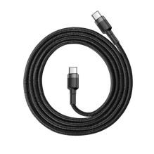 USB-C Įkrovimo Kabelis - Baseus CATKLF-HG1 60W 480 MB / s 2.0m Nailono Apsukta Juoda USB-C Įkrovimo Kabelis - Baseus CATKLF-HG1 60W 480 MB / s 2.0m Nailono Apsukta Juoda