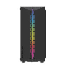 Kompiuterio Korpusas - darkFlash DK151 , ATX , Micro-ATX , Mini-ITX , 3 RGB Ventiliatoriai , Juodas Kompiuterio Korpusas - darkFlash DK151 , ATX , Micro-ATX , Mini-ITX , 3 RGB Ventiliatoriai , Juodas