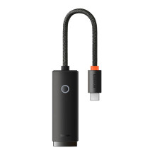 Adapteris - Baseus USB-C Į RJ45 Gigabit Ethernet Adapteris 1000 Mbps Adapteris - Baseus USB-C Į RJ45 Gigabit Ethernet Adapteris 1000 Mbps