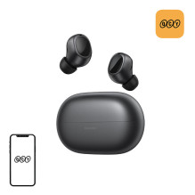 Ausinės - QCY MeloBuds A30 Belaidės "Bluetooth 6.0" LDAC ANC 60 dB Juodos