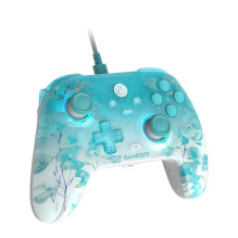 Žaidimų Valdiklis - GameSir T7 Pro Floral Laidinis Xbox / PC Holoefekto RGB 3 m USB-C Valdiklis, Juodas