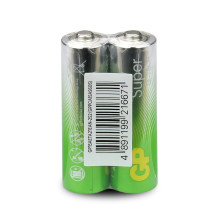 Baterija - GP Super Alkaline LR6 10-Pakuotė Su Patobulinta Nuotėkio Apsauga Juoda