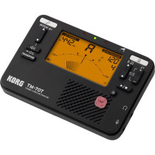 Muzikos Instrumentų Derintuvas - KORG TM-70T 30-252 BPM 410-480 Hz Juodas