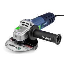 Kampinis šlifuoklis - WUBER W27477 125 mm 850 W Sidabrinė, Juoda, Mėlyna