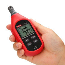 Matuoklis - Uni-T UT333 Skaitmeninis Higrometras, -10°C Iki +60°C, 0% Iki 100% RH, Juodas Matuoklis - Uni-T UT333 Skaitmeninis Higrometras, -10°C Iki +60°C, 0% Iki 100% RH, Juodas