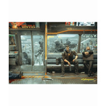 Dėlionė - Cenega Publishing Cyberpunk 2077 Metro, 1 000 dalių