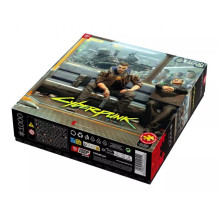 Dėlionė - Cenega Publishing Cyberpunk 2077 Metro, 1 000 dalių