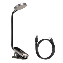Nešiojama LED Lempa - Baseus DGRAD-0G, Jutiklinis Pultas, 350mAh Baterija, 4000K, Balta