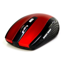 Belaidė Kompiuterinė Pelė - Media-Tech MT1113R, Raudona, 2,4 GHz, 800 / 1200 / 1600 DPI Belaidė Kompiuterinė Pelė - Media-Tech MT1113R, Raudona, 2,4 GHz, 800 / 1200 / 1600 DPI