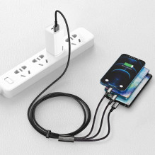 USB Įkrovimo Kabelis - Baseus CAMLTWJ-01 3.5A Greitas Įkrovimas 480 MB / s Duomenų Perdavimo USB Įkrovimo Kabelis - Baseus CAMLTWJ-01 3.5A Greitas Įkrovimas 480 MB / s Duomenų Perdavimo