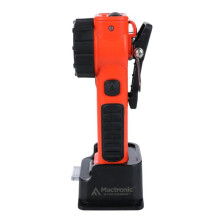 Saugumo Žibintuvėlis - MacTronic M-Fire Guardian XR 240 Liumenų, 205m Spindulio Nuotolis, Įkraunamas Juodas