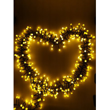 Dekoratyvinės LED Girliandos - Modee ML-C2015 6M 576LED Šilta Balta IP44 Dekoratyvinės LED Girliandos - Modee ML-C2015 6M 576LED Šilta Balta IP44