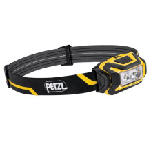 Žibintas - Petzl Aria 2, 450 Liumenų, 100m Spindulio Atstumas, IP67 Atsparus Vandeniui, Juodas / Geltonas