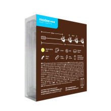 LED lemputė - Modee ML-C3021 90 cm 10 LED šiltai baltos kalėdinės lemputės