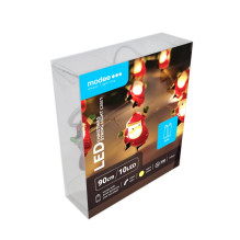 LED lemputė - Modee ML-C3021 90 cm 10 LED šiltai baltos kalėdinės lemputės
