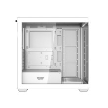 Kompiuterio Korpusas - darkFlash DS900W , ATX , Iki 10 Ventiliatorių , USB-C , USB 3.0 , USB 2.0 , Balta