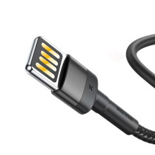 Įkroviklio Laidas - Baseus CALKLF-GG1 USB Lightning 1.0m 2.4A Juodas Įkroviklio Laidas - Baseus CALKLF-GG1 USB Lightning 1.0m 2.4A Juodas
