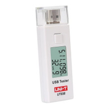 USB Testeris - UNI-T UT658, 3A Srovė, 3V-9V Įtampos Matavimas, 9999 mAh Juodas USB Testeris - UNI-T UT658, 3A Srovė, 3V-9V Įtampos Matavimas, 9999 mAh Juodas