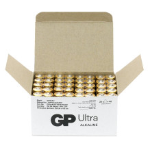 Baterijos - GP Ultra šarminės LR03 AAA baterijos, 40 vnt.