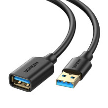 USB Pratęsimo Laidas - Ugreen 2M USB 3.0 Pratęsimo Laidas, 5 Gb / s, Auksu Padengtas
