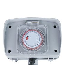 Sodo Elektrinis Stulpas - DPM Słupek Ogrodowy 2G 1,5m 3680W Laikmatis IP44