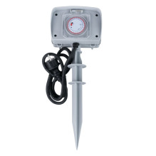 Sodo Elektrinis Stulpas - DPM Słupek Ogrodowy 2G 1,5m 3680W Laikmatis IP44