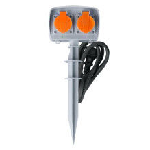 Sodo Elektrinis Stulpas - DPM Słupek Ogrodowy 2G 1,5m 3680W Laikmatis IP44