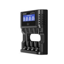 Baterijų Įkroviklis - XTAR L4 PRO USB-C 4-Kanalo Li-ion / NiMH Palaikymas Juodas