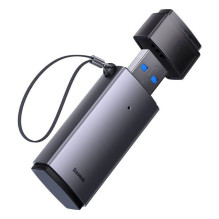 Atminties Kortelių Skaitytuvas - Baseus WKQX060013 USB 3.0 SD / microSD Kortelių Skaitytuvas 5 GB / s Juodas