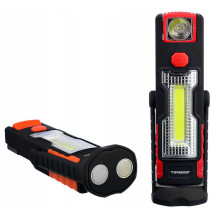 Apšvietimo Įrankis - Tiross TS-1842 LED Žibintuvėlis 260 Liumenų Su Kabliu Ir Magnetu Juodas Apšvietimo Įrankis - Tiross TS-1842 LED Žibintuvėlis 260 Liumenų Su Kabliu Ir Magnetu Juodas